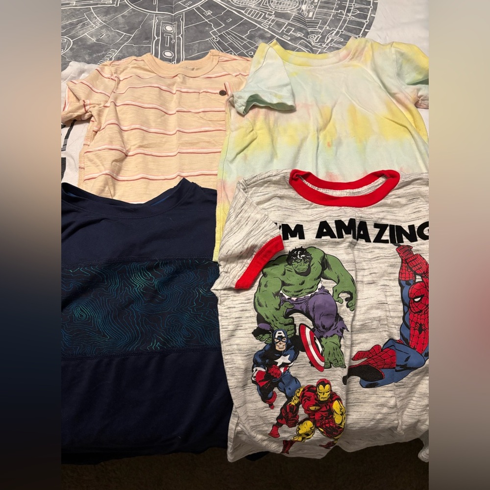 Boys T-Shirt Bundle (6) - Size 4-7 - Picture 3 of 7